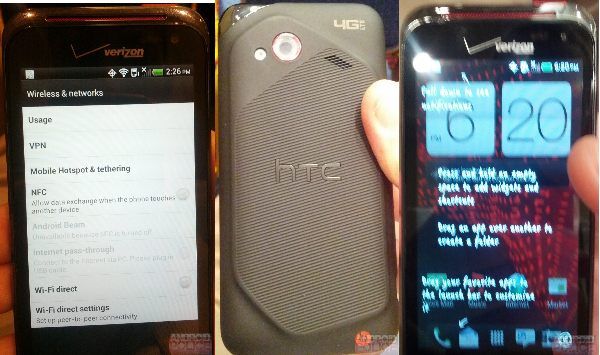 4g incroyable HTC