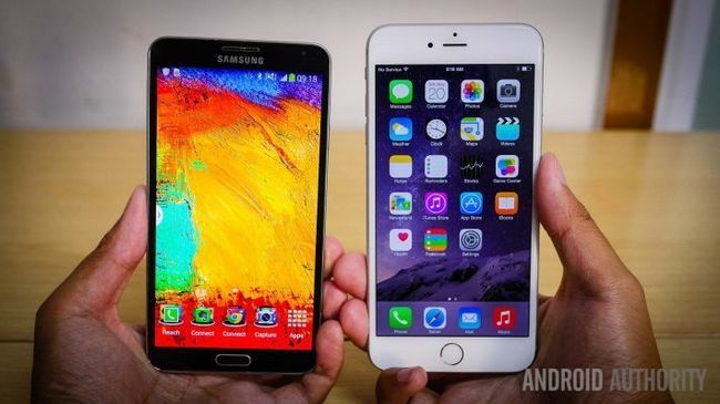 iphone 6 plus vs Samsung Galaxy Note 3 coup d'oeil rapide aa (12 de 20)