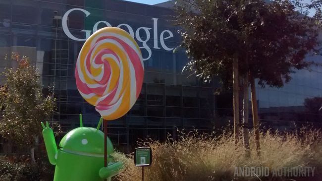 Statue Lollipop Android logo Google couvercle