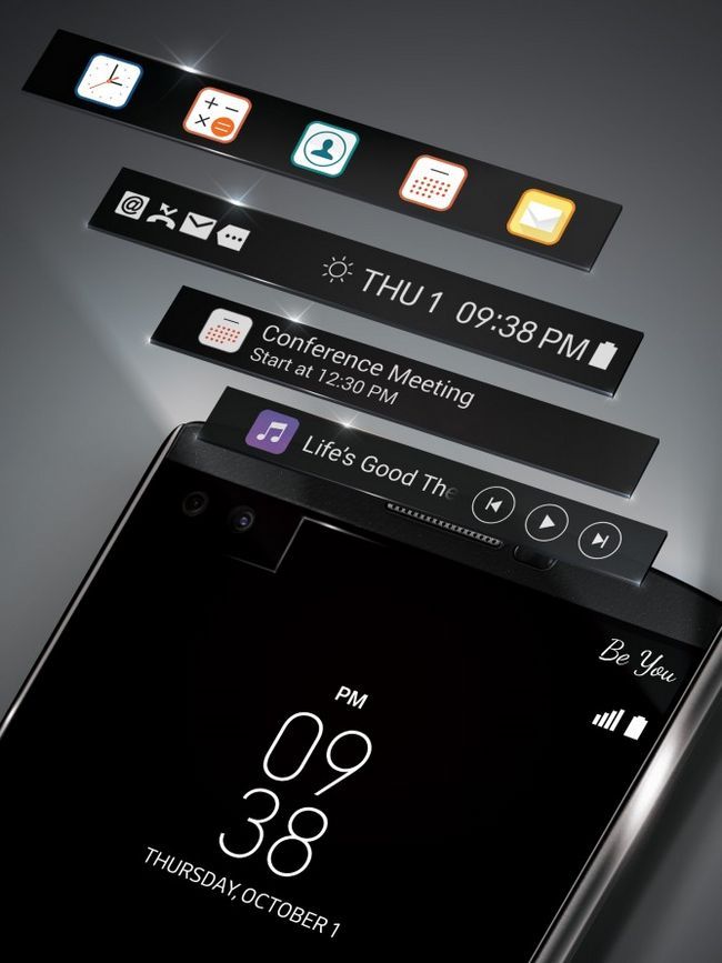 LG V10 second écran