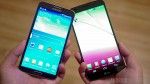LG G Flex vs Samsung Galaxy rondes Quick Look mains sur AA (9 sur 11)