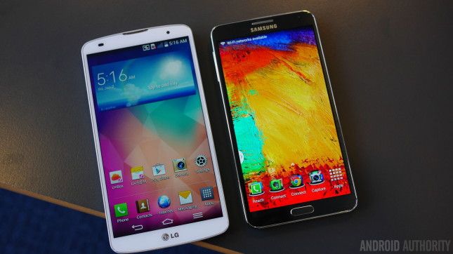 LG G Pro 2 vs Samsung Galaxy Note 3 aa 1