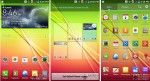 LG G2 UI Homescreens et App Drawer