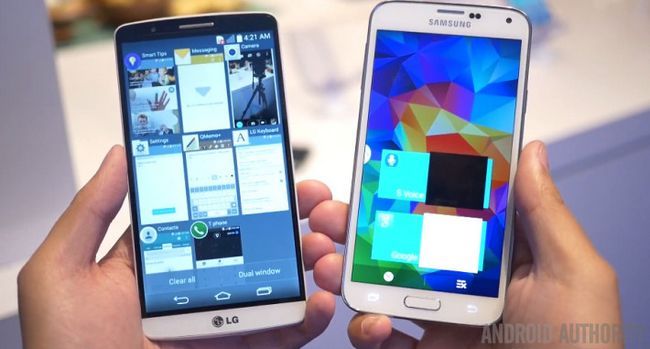 Fotografía - LG G3 vs Samsung Galaxy S5: coup d'oeil