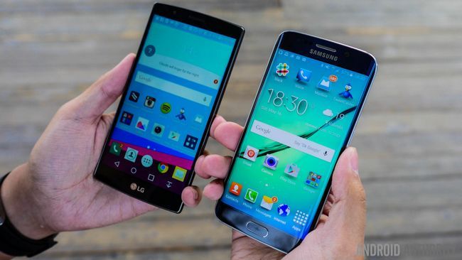 bord de Samsung Galaxy vs LG g4 aa (3 sur 28)