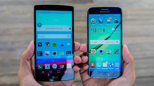 bord de Samsung Galaxy vs LG g4 aa (4 sur 28)