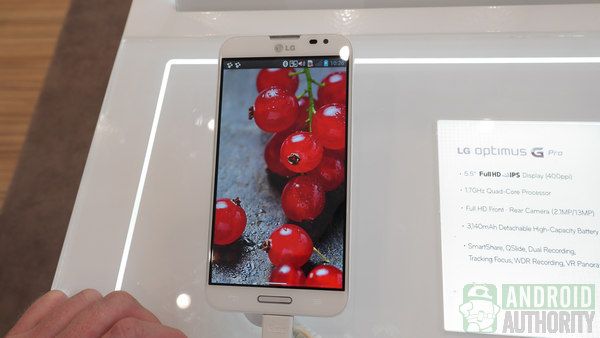 Le LG Optimus G est juste l'un des nouveaux smartphones haut de gamme alimentés par un Snapdragon 600
