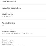 HTC One M8 jeu de google édition 1