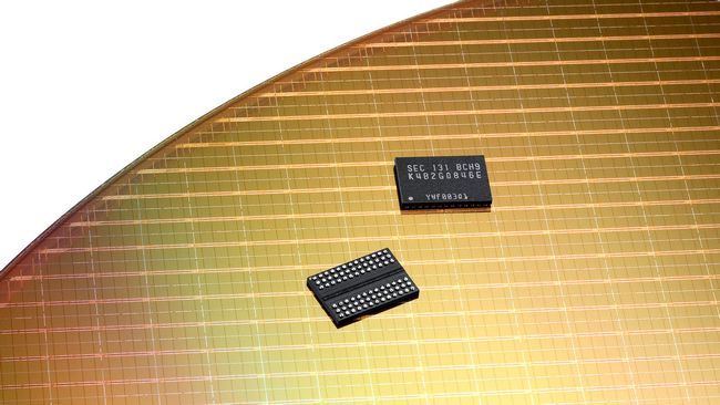 Mémoire mobile LPDDR4 DDR4 microns samsung