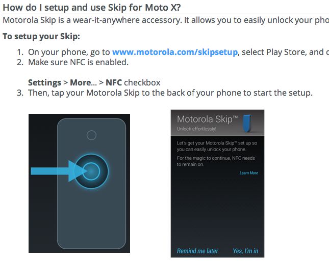 Passer Motorola Moto X