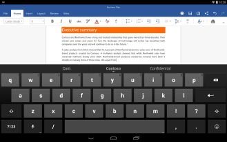Fotografía - Microsoft Office étend Pour Android Tablet Aperçu, Aucune invitation nécessaire pour télécharger