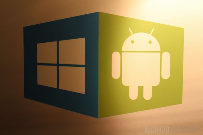 WIndows vs logo Windows 8 Android Android Marque -2
