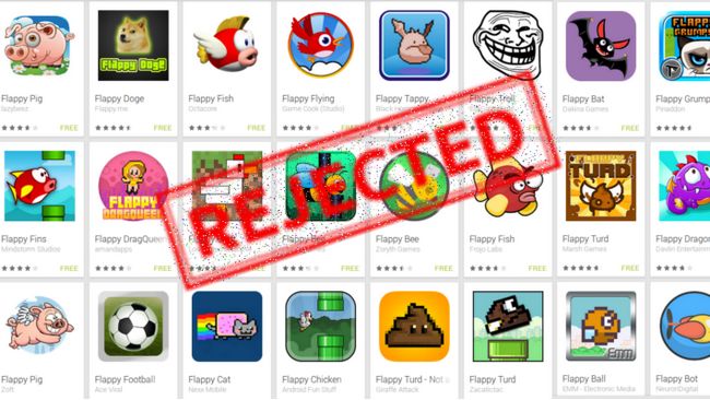 Flappy Bird Rejeté Applications