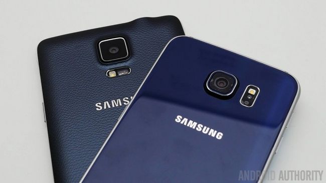 Samsung Galaxy S6 vs note 4 aa 16