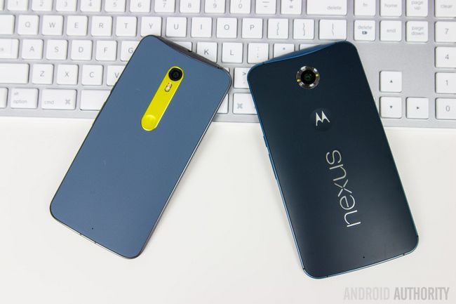 Moto X pur édition Vs Nexus 6-4