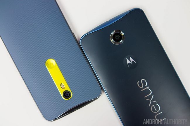 Moto X pur édition Vs Nexus 6-7