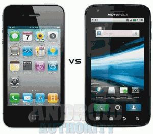 Atrix VS iPhone