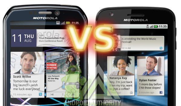 Fotografía - Motorola Atrix 4G vs Motorola Photon 4G: bataille de Dual-core 4G Smartphones