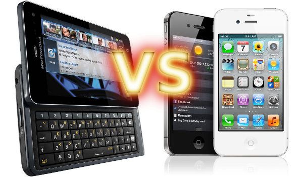 Fotografía - Motorola Droid 3 vs iPhone 4S 16 Go