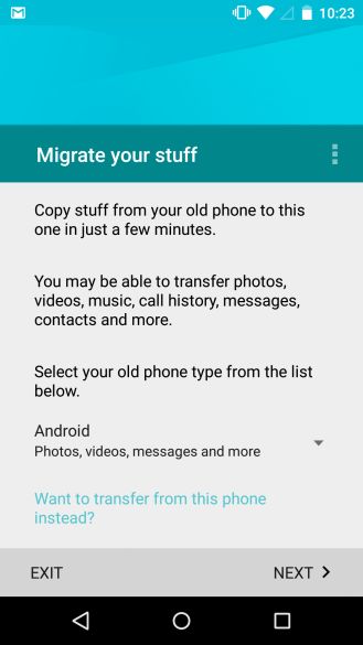 Fotografía - Migrer App Motorola Mise à jour avec une amélioration non-Smartphone Contactez-Transfert, iCloud authentification à deux facteurs de soutien, Et Plus