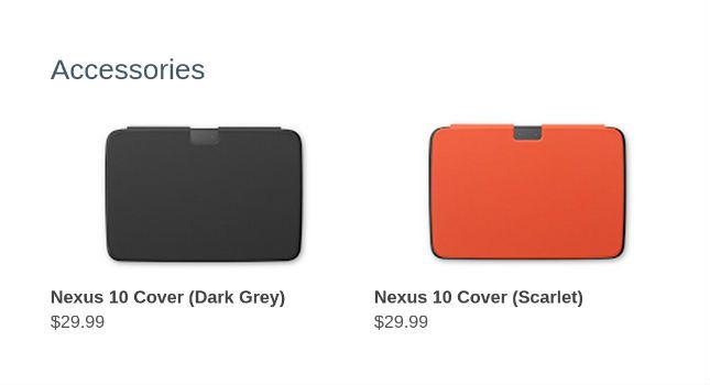 Nexus 10 couvre 2