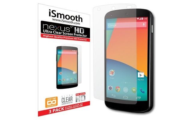 Nexus 5 accessoires écran protecteur ismooth