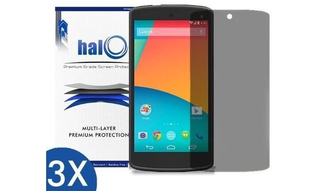 Nexus 5 accessoires écran de halo protecteur