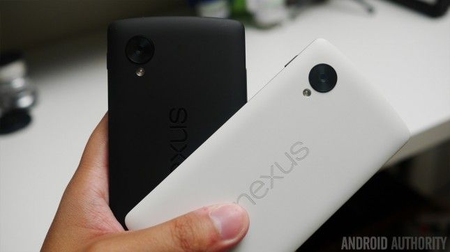 Google Nexus 5 noir vs aa blanc 8