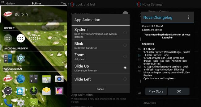 Fotografía - Nouvelle Launcher Beta apporte Android L animations à des dispositifs non-Nexus