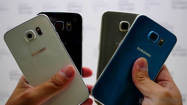 Samsung Galaxy S6 comparaison de couleur aa 10