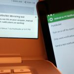 Essai Pushbullet notification Nexus 7 Chromebook