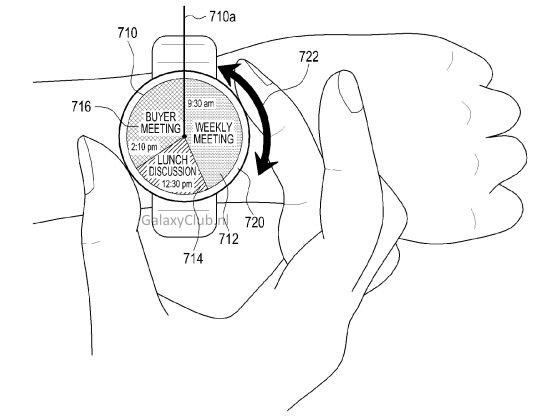 samsung-brevet-interface-ronde smartwatch1