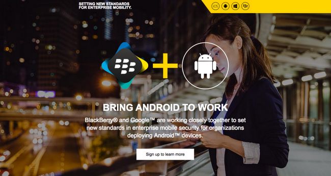 Partenariat BlackBerry Google BES12 Autorité Android