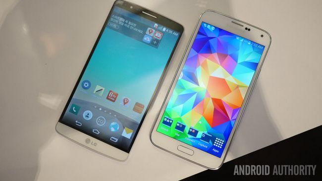 LG G3 vs Samsung Galaxy s5 (1 sur 1)