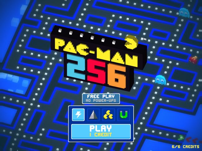 Pac Man 256 Titre écran