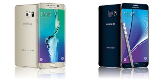 Fotografía - Samsung annonce le Galaxy Note 5 et S6 bord + A Déballé, Disponible 21e Août