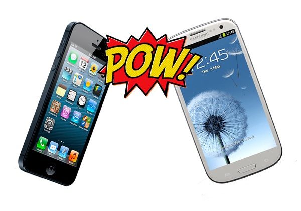 iPhone 5 contre Galaxy S3