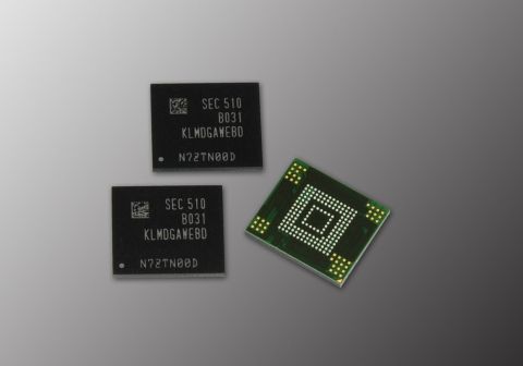 Fotografía - Samsung Electronics annonce un module de stockage de 128 Go eMMC flash pour téléphones et tablettes de catégorie standard