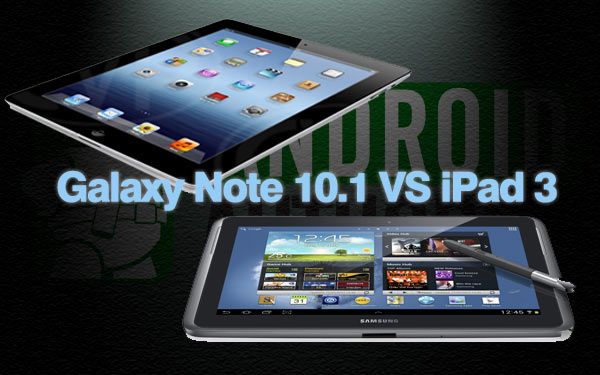 Fotografía - Samsung Galaxy Note 10.1 vs Apple iPad 3