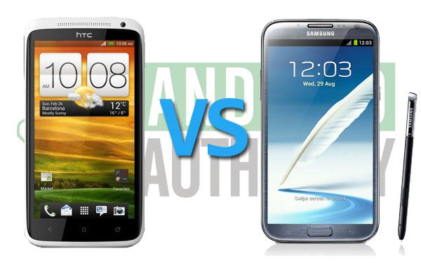 Fotografía - Samsung Galaxy Note 2 vs HTC One X