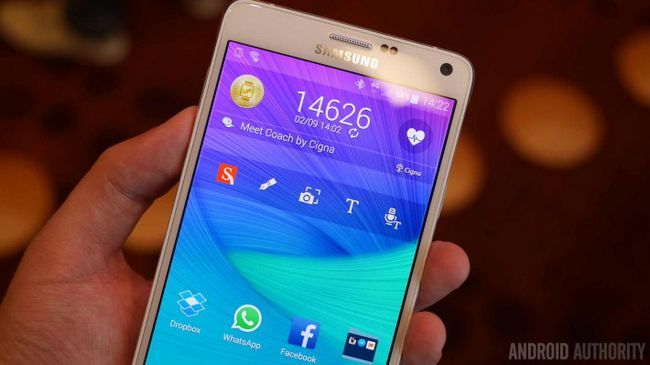 Samsung Galaxy Note 4 gel aa blanc b 6