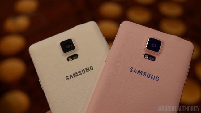 Samsung Galaxy Note 4 x blanc rose aa b 3