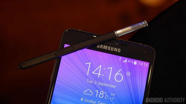 Samsung Galaxy Note 4 s stylo stylet 1