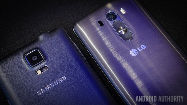 Samsung Galaxy Note 4 vs LG G3 rapide coup d'oeil aa (2 de 2)