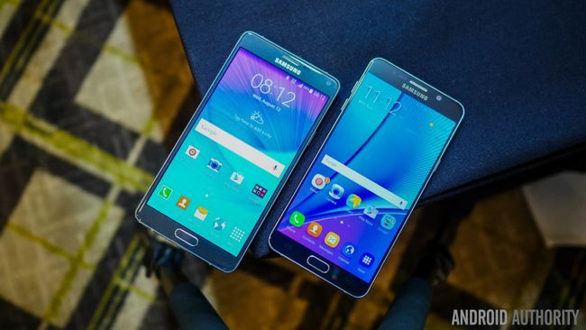 Samsung Galaxy Note 5 vs Galaxy Note 4 rapide aa look (1 sur 16)