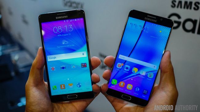 Samsung Galaxy Note 5 vs Galaxy Note 4 rapide aa de regard (2 sur 16)