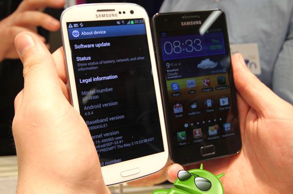 Fotografía - Samsung Galaxy S3 vs Samsung Galaxy S2 - un digne successeur?