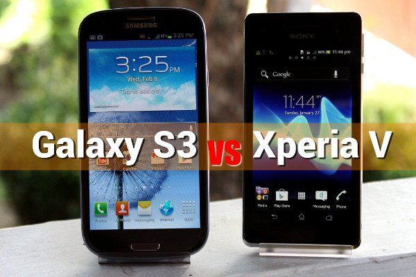 Fotografía - Samsung Galaxy S3 vs Sony Xperia V