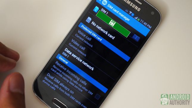 mini-aa gestionnaire de SIM de matériel de Samsung Galaxy