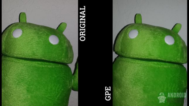 Samsung Galaxy S4 vs Google Play édition aa caméra 4